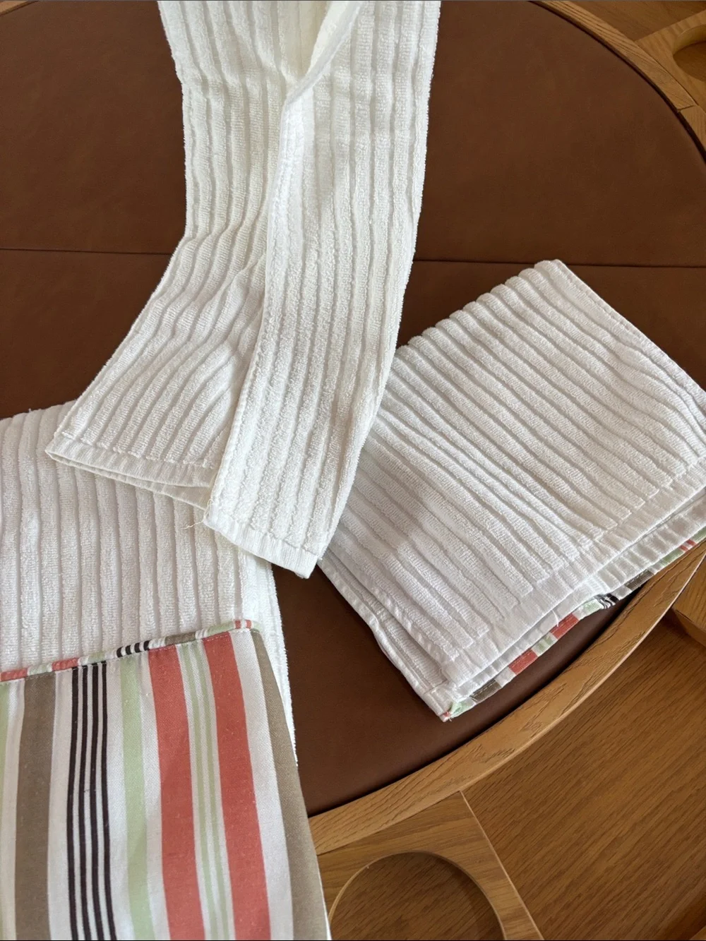 Striped towel set by Colordrift nautical